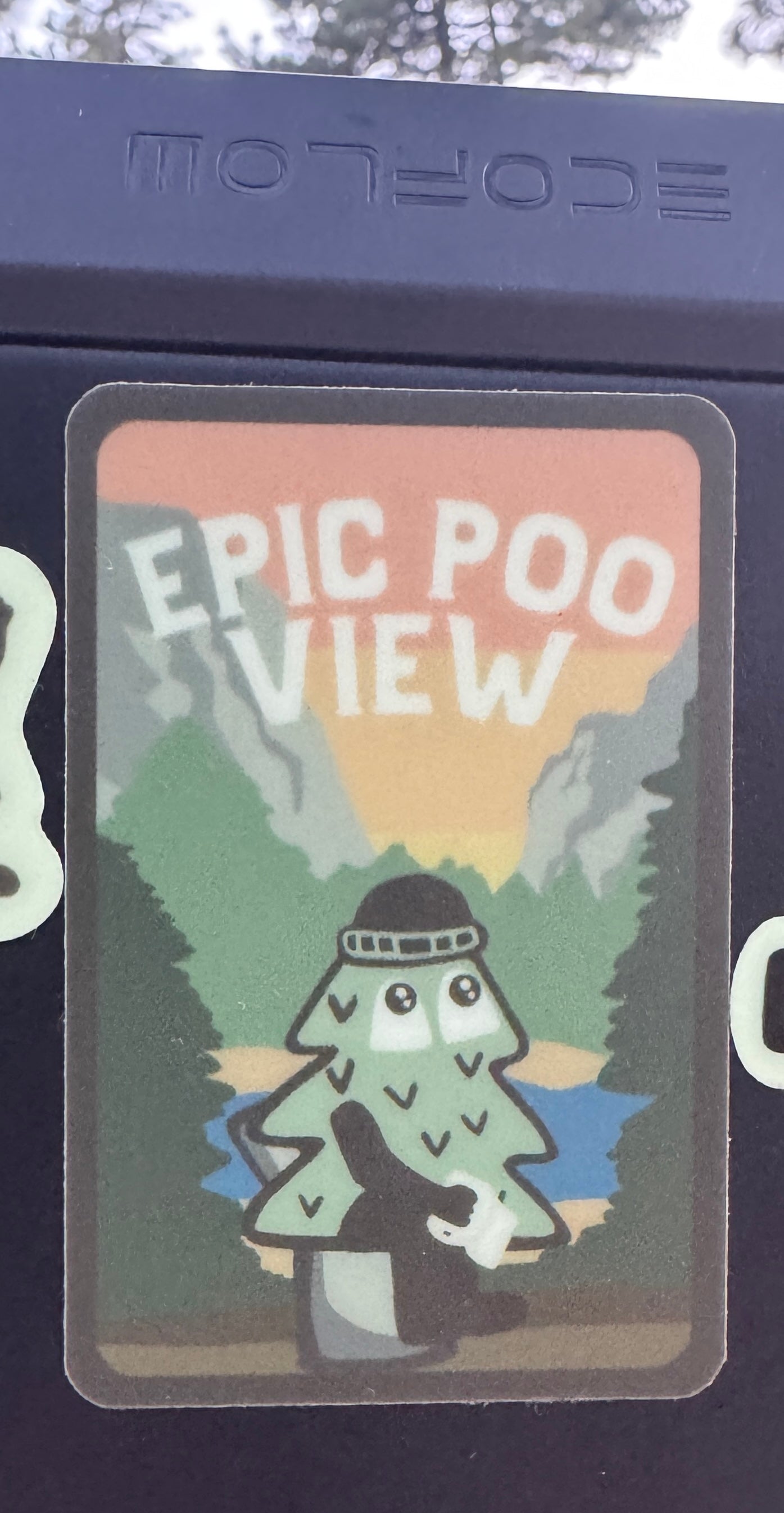 Epic Poo View GLOW IN THE DARK