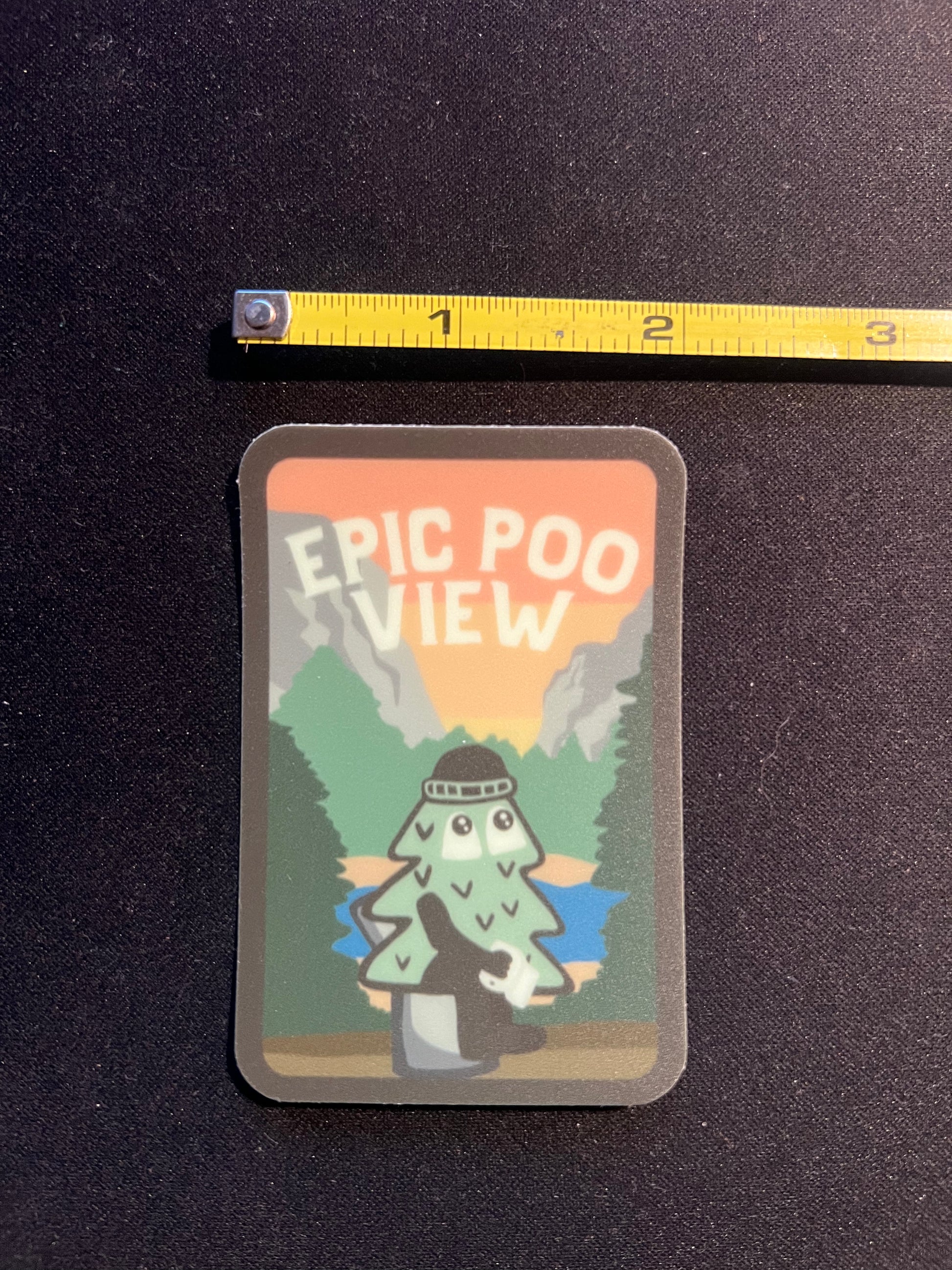 Epic Poo View GLOW IN THE DARK